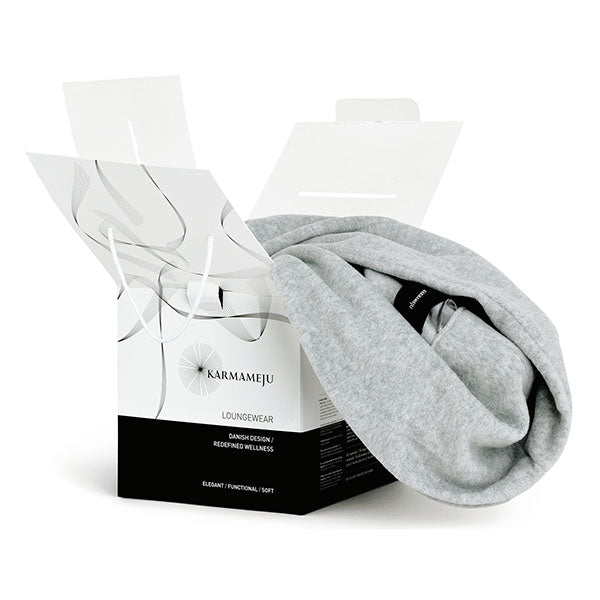 Mount everest fleece badekåbe - Light grey